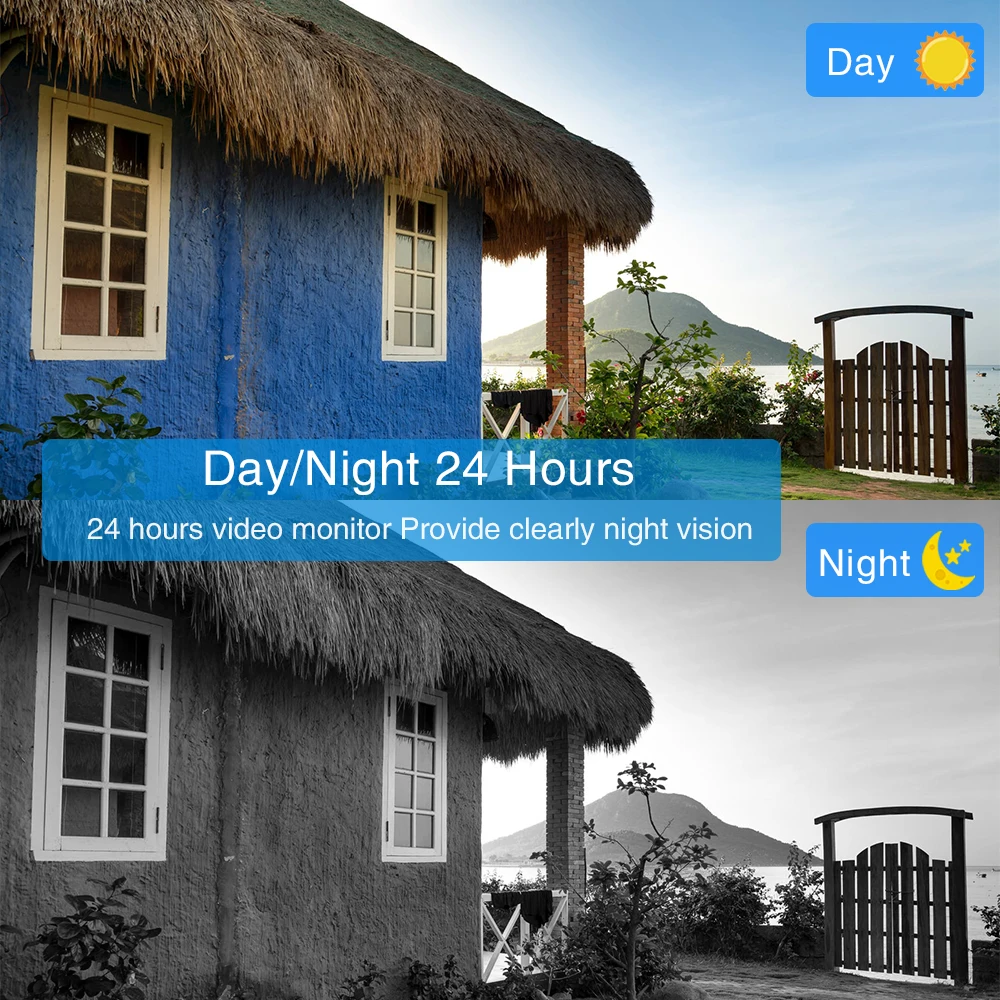 Беспроводная купольная мини-камера видеонаблюдения для домашней безопасности