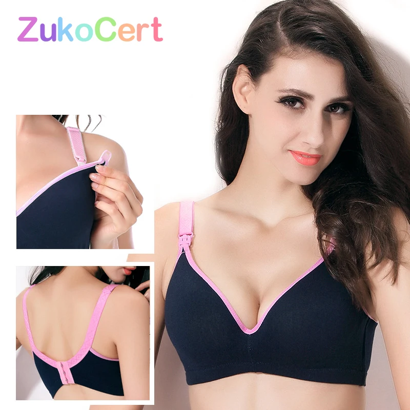 Хлопковые бюстгальтеры для кормящих мам женское нижнее белье беременных