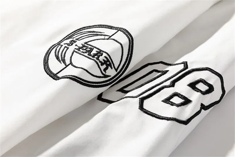 

Fashion Oversized Hip Hop Varsity Baseball Jacket With Embroidery For Couples Unisex boyfriend letterman coat outerwear big size