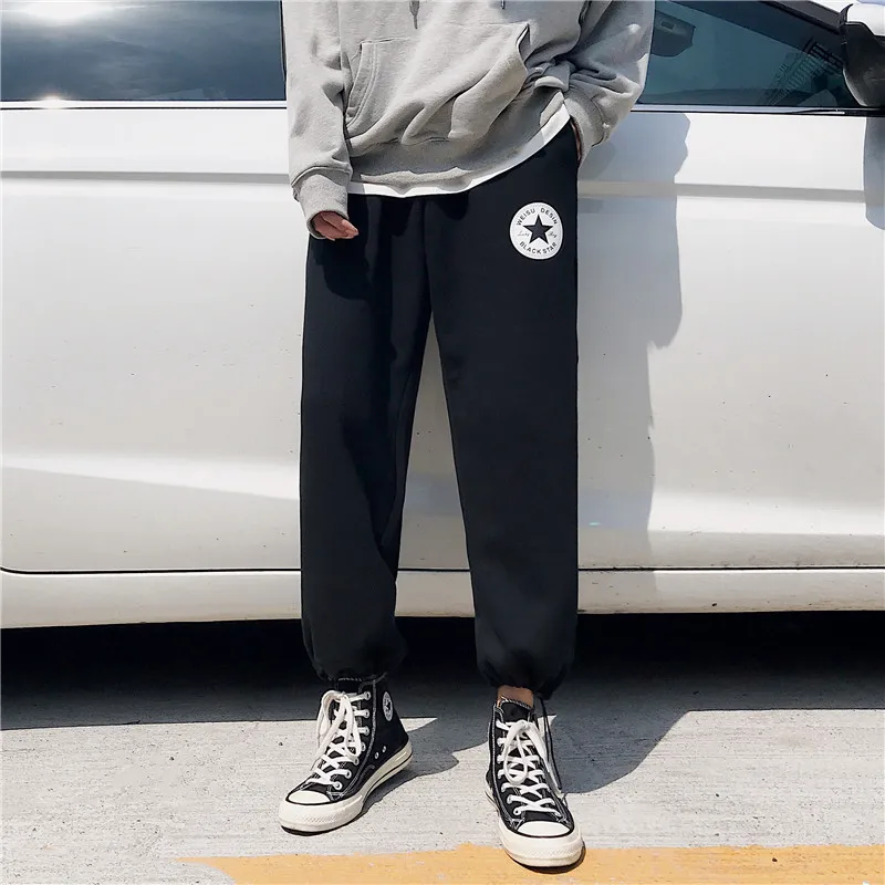 Новинка 2019 мужские Брендовые брюки для бега повседневные штаны спортивные серые