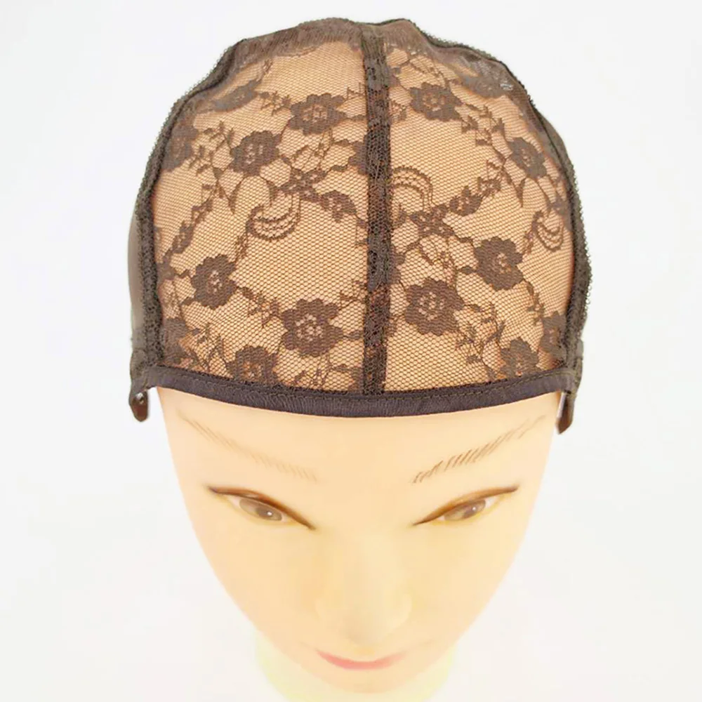 BH 009 хорошее качество сетка для волос черный без клея парик шапки с регулируемым