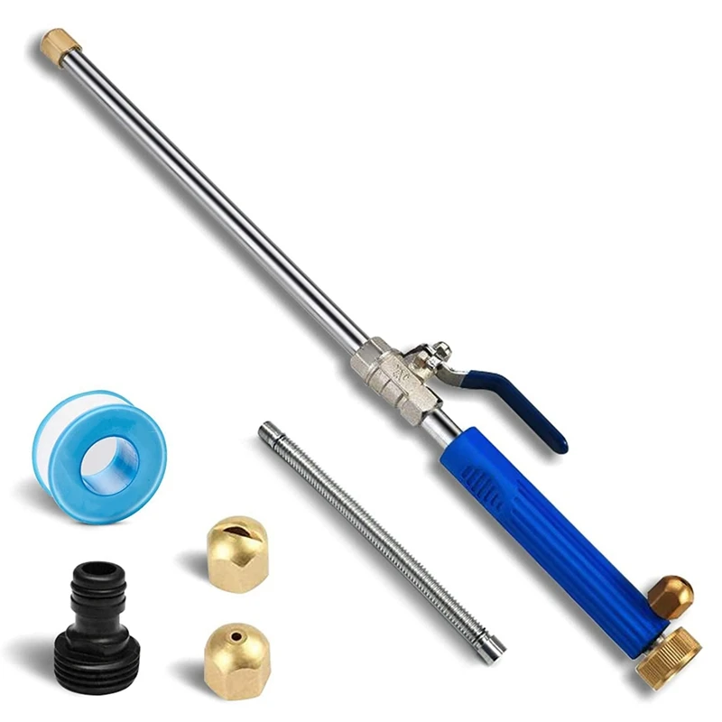 

High Pressure Power Washer Accessories, Pressure Washer Wand, Hose Nozzles for Garden Cleaning, Outdoor Window Washing