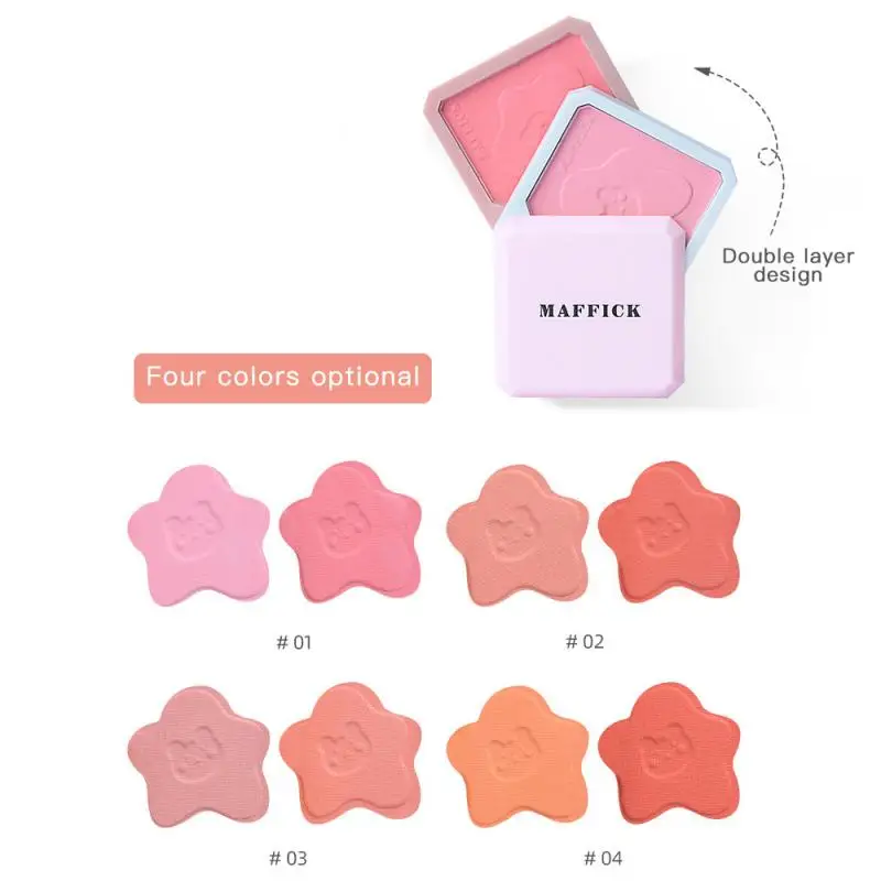 Maffei яйцо медведя матовая Румяна многофункциональная Тени для век палитра контур