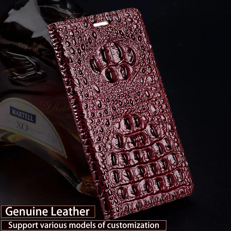 Чехол книжка из воловьей кожи для Sony Xperia Z2 Z3 Z4 Z5 X XZ1 XZ2 XZ3 XZ4 Compact XA XA1 XA2 ultra XZ Premium xperia 5