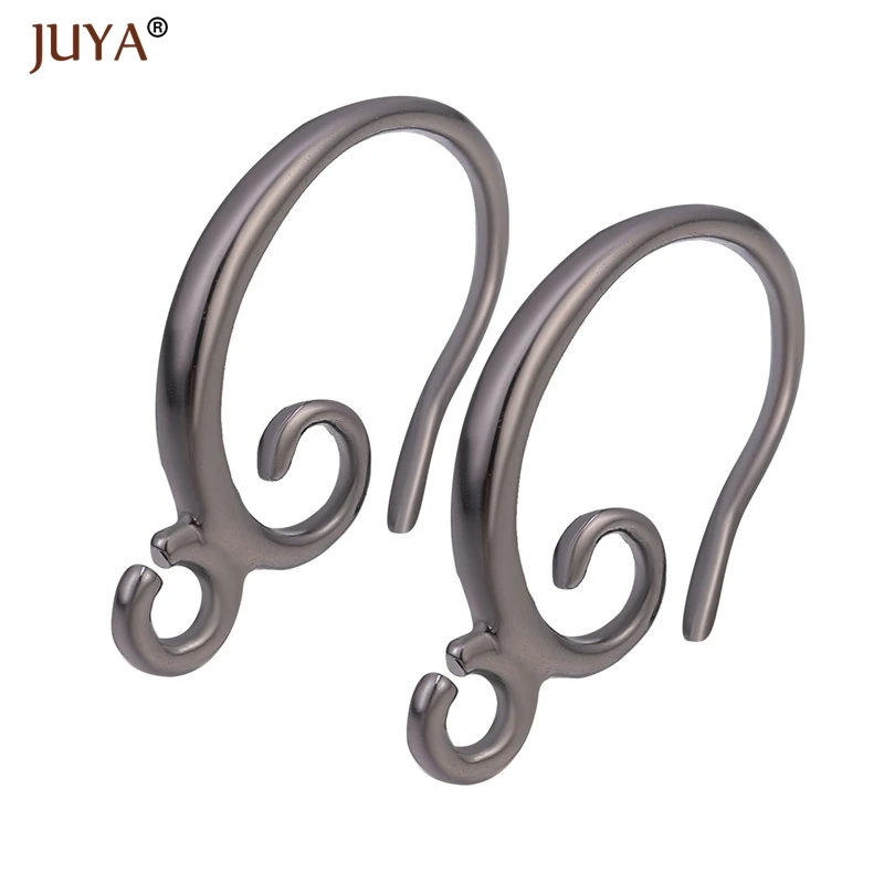 black earring hooks Корейская мода милые круглые серьги-шарики в стиле диско Роскошные циркониевые стразы серьги-гвоздики для женщин девочек рождественские подарки - Окраска металла: black earring hooks
