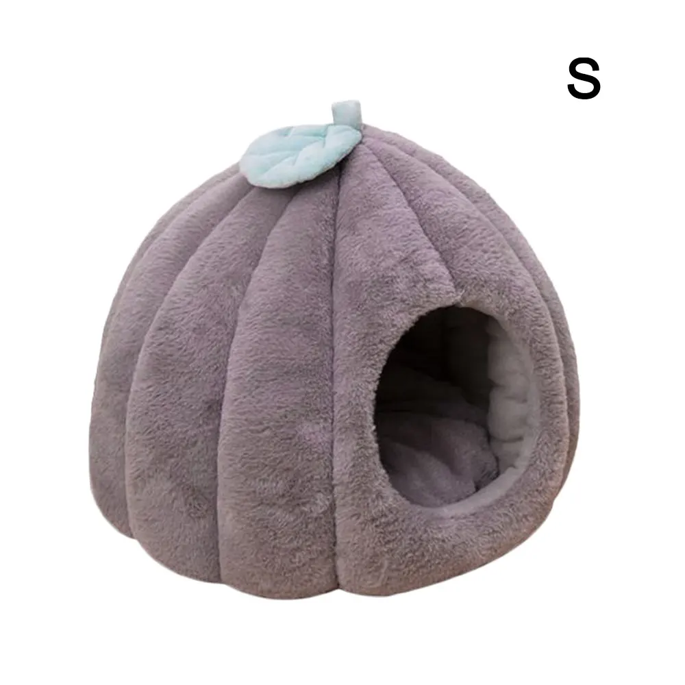 

Pet Cat Bed Indoor Kitten House Warm Small for cats Dogs Nest Cat Cave Cute Sleeping Mats Winter Products