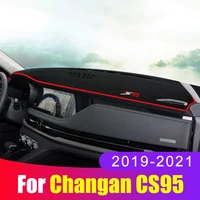 for changan cs95 2017 2018 2019 2020 2021 2022 car dashboard cover mat sun shade pad instrument panel anti uv carpet accessories