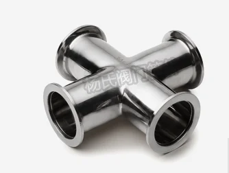 KF вакуумный быстросъемный четырехходовой зажим фланец соединитель KF10 KF16 KF25 KF40 KF50