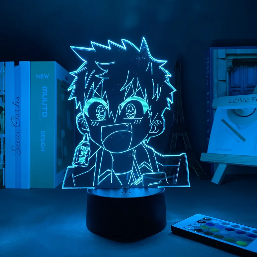 

Anime 3D Lamp Manga Toilet Bound Hanako Kun Minamoto Kou Led Night Light for Bedroom Decor Colorful Nightlight Gift