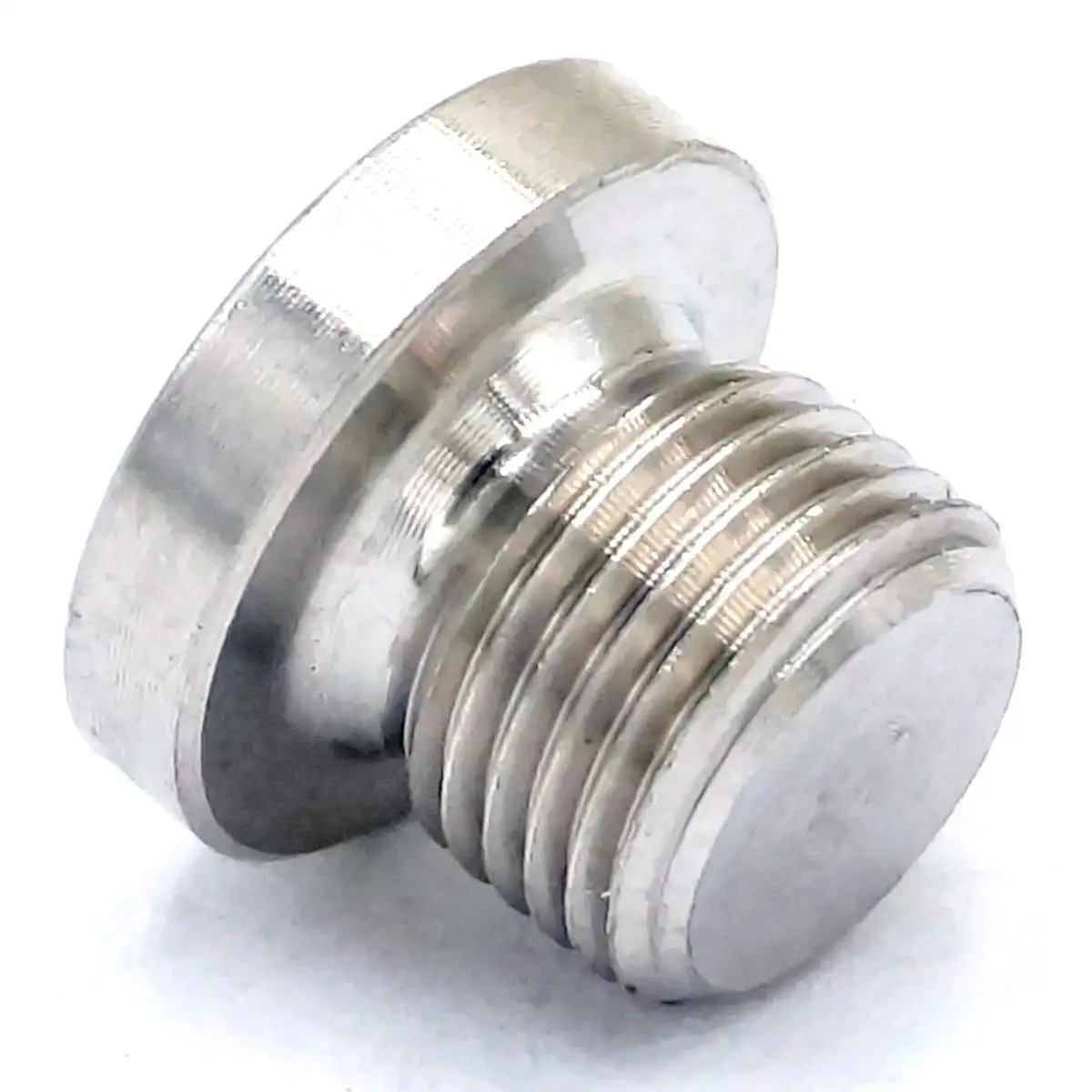 M10x1 мм штекер из нержавеющей стали SS304 с потайной заглушкой фланцем внутренняя