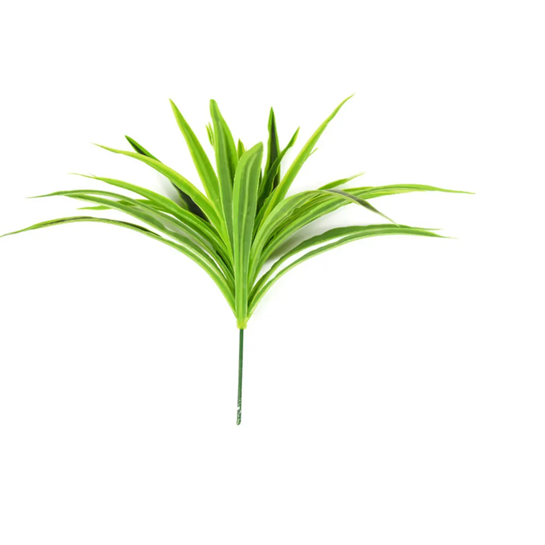 6 стилей искусственный хлорофитум цветы растения Настенный декор в горшках