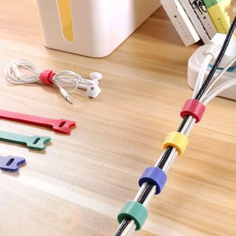 Velcros Colorful Nylon Hook Loop Fastener No Glue Sweing Magic Tape Cable Ties Sewing-on Strips Accessories | Дом и сад