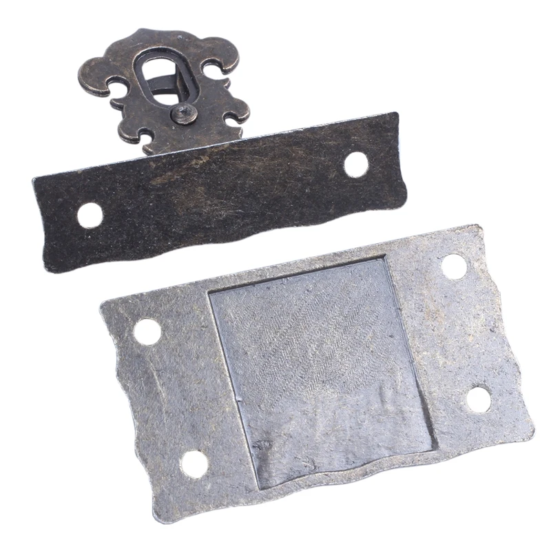 Горячий деревянный ящик коробка для груди прямоугольная застежка защелка