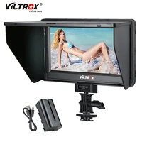 viltrox dc 70 ii 7inch dslr camera field monitor lcd display video assist 4k hdmi compatible hd av input with battery for camera