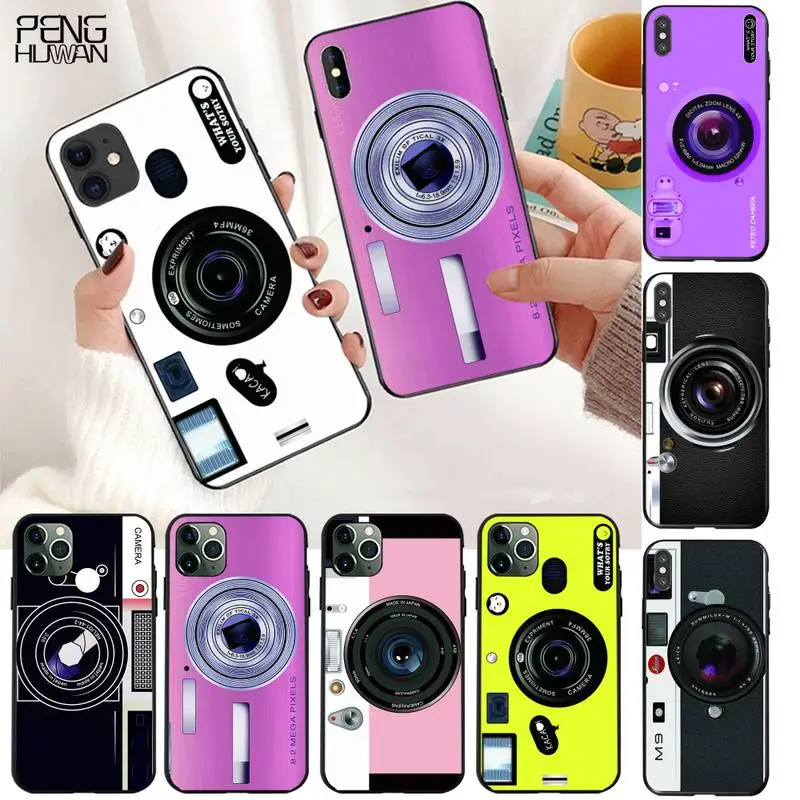 YJZFDYRM винтажная камера Gameboy на заказ мягкий чехол для телефона iPhone 11 pro XS MAX 8 7 6 6S Plus X