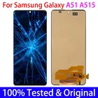 ЖК-дисплей Super Amoled A51 A515 для Samsung galaxy A51, дисплей с рамкой и дигитайзером в сборе для A515 A515F, сменный ЖК-дисплей, оригинал