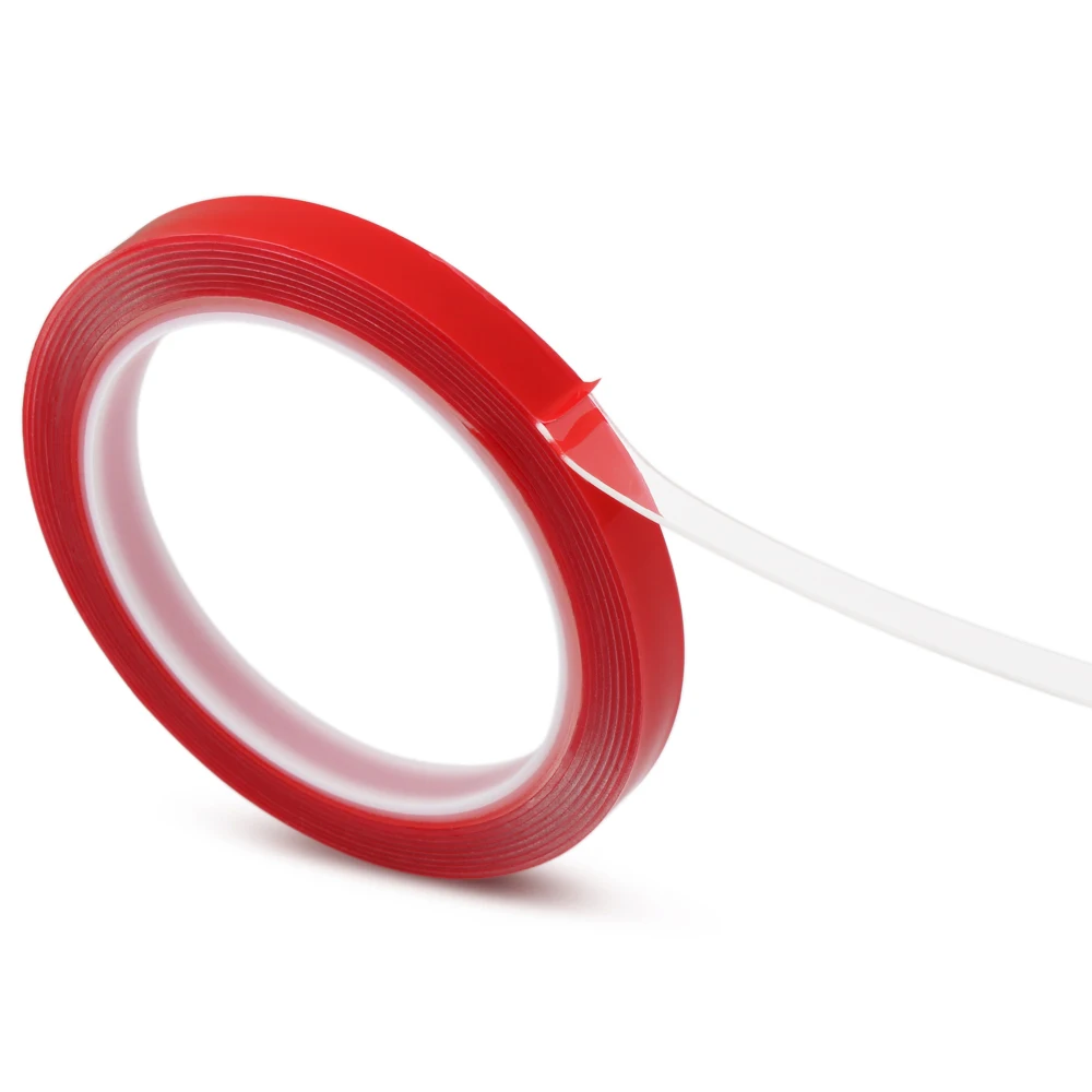 Прозрачная силиконовая Двухсторонняя клейкая лента для chrysler 300c passat b5 fiat panda golf 5 gti