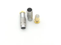 300pcs copper 2 5mm 4 pole jack female inline socket solder adapter connectors selling