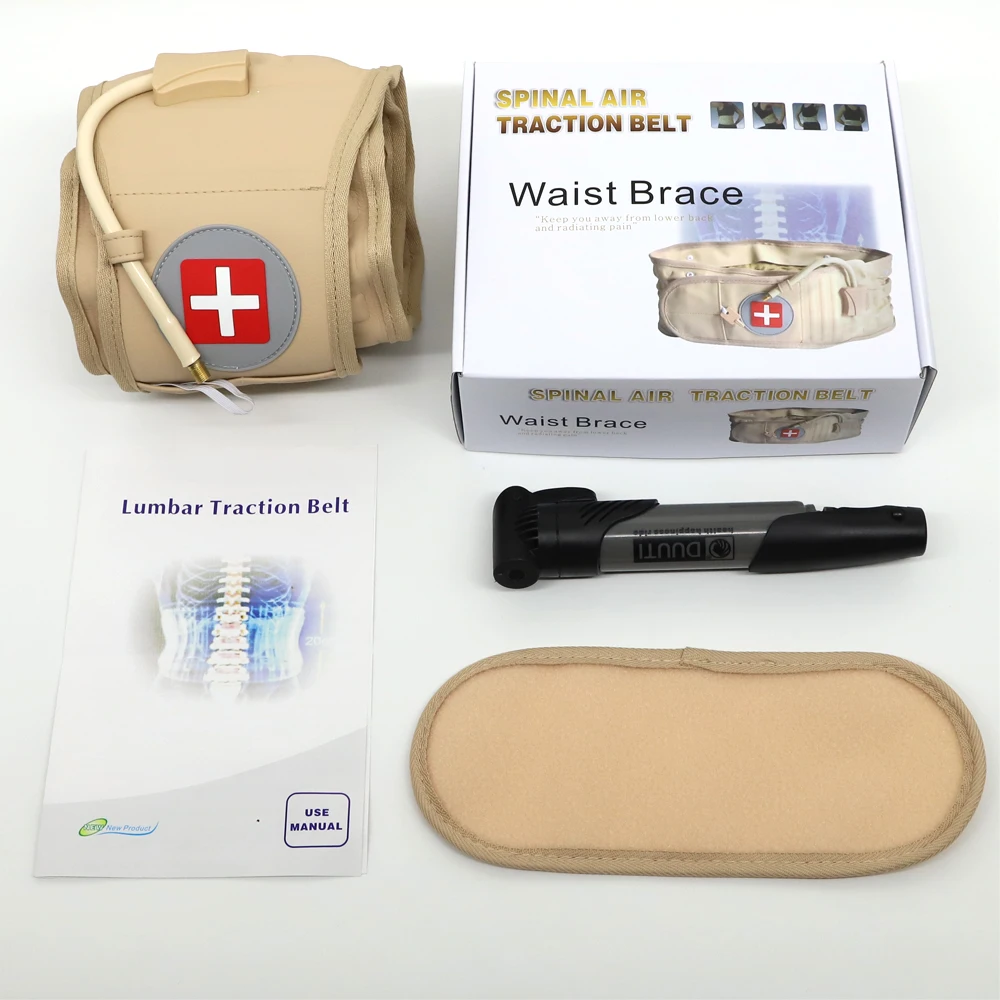 

Decompression Back Belt Inflatable Lumbar Spine Support Belt Pain Relief For Men And Women Health Care