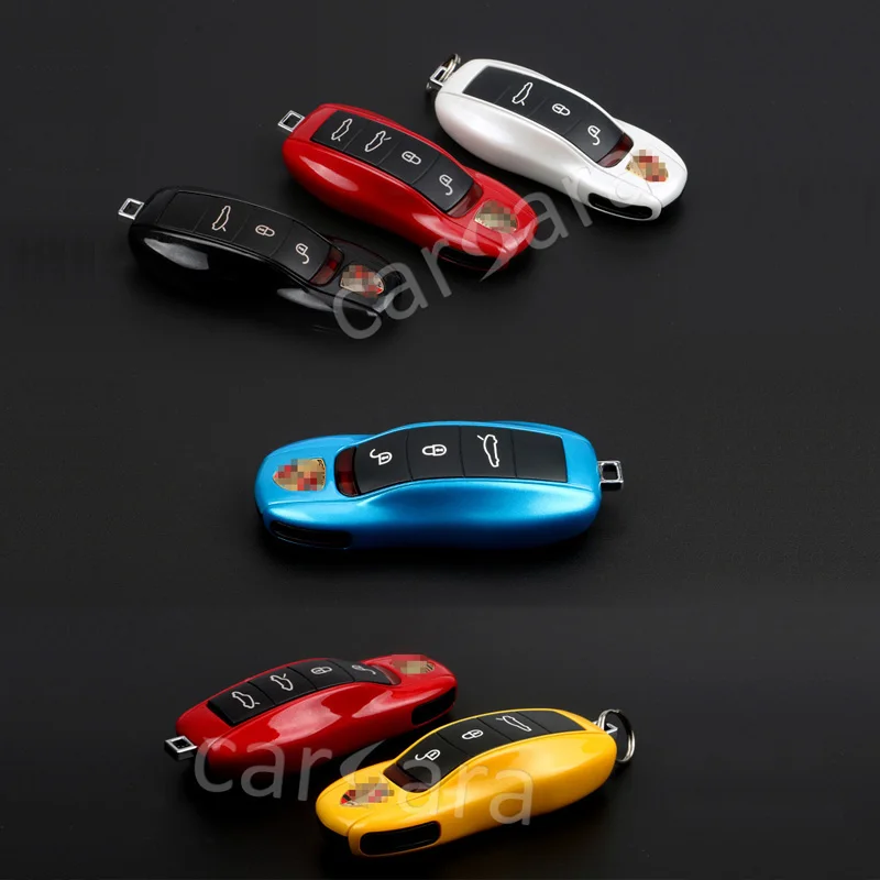 

key case Protective Shell for Pors che cars with original pearl powder tone style 9 optional color