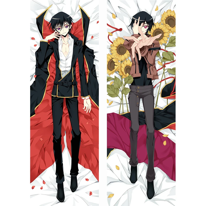 Аниме Code Geass: Lelouch of the Rebellion Dakimakura Чехол персонажей Nunnally Lamperouge & C.C. с длинной