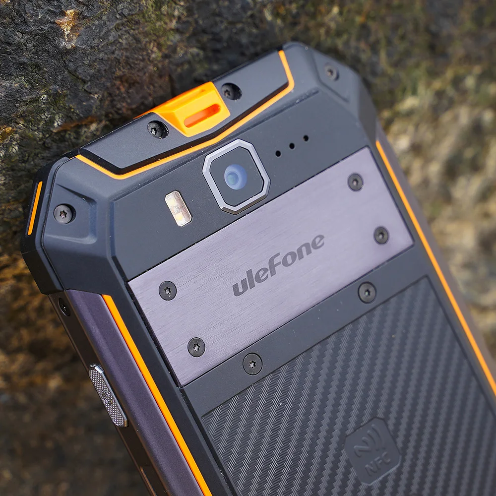 Ulefone Armor 3W 5,7 ''мобильный телефон Android 9,0 6 ГБ 64 Гб разблокировка отпечатков пальцев NFC OTG 21 МП Helio P70 Восьмиядерный двухsim-смартфон