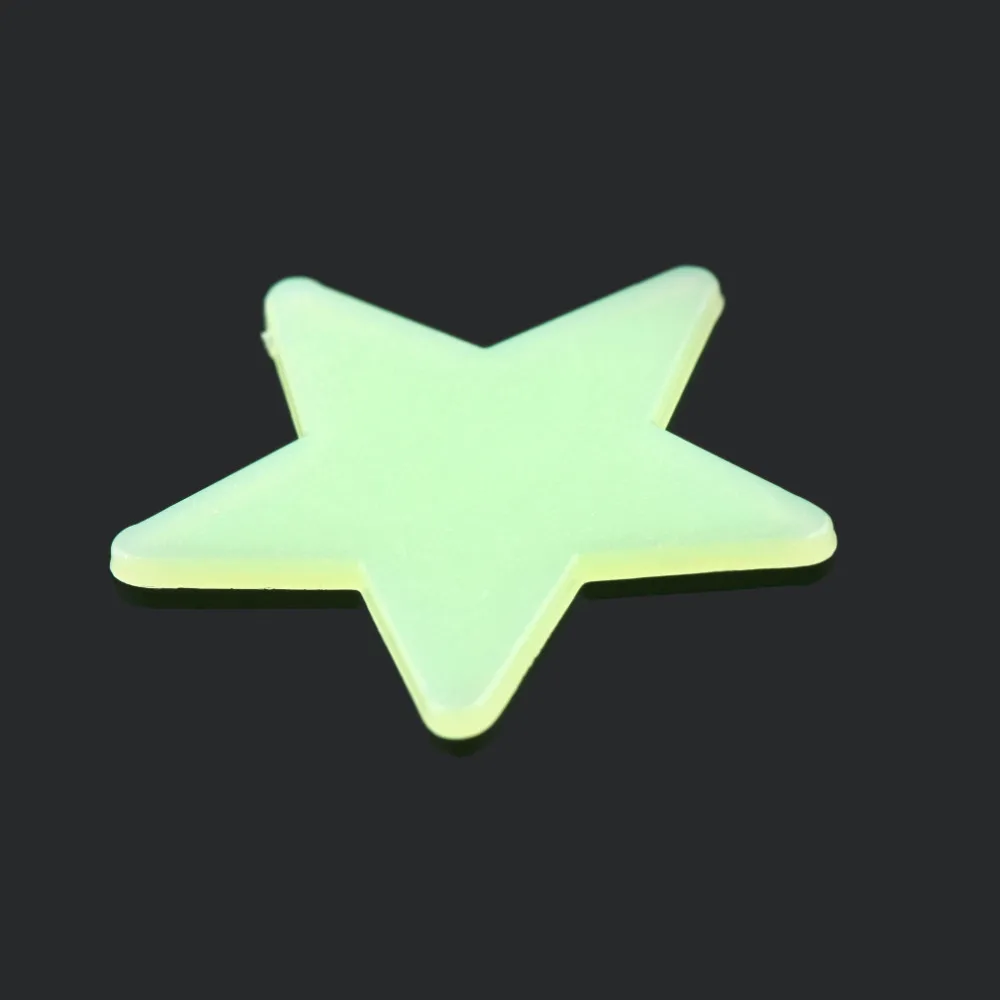 100 шт светится в темноте наклейки со звездами для детей подарок украшение детской