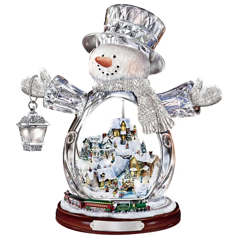 

Crystal Santa Snowman Xmas Tree Window Paste Stickers Pegatinas Paredes Christmas Decorations for Home 2022 Navidad Kerst DIY