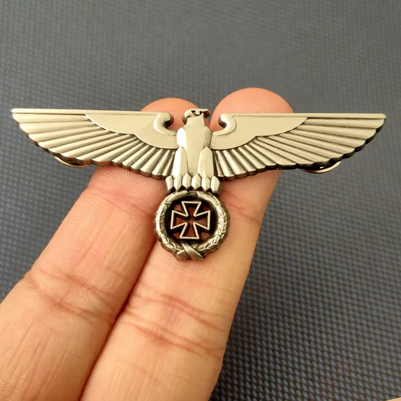 Немецкая армия Второй мировой войны медаль с орлом эмалированная брошь заколки