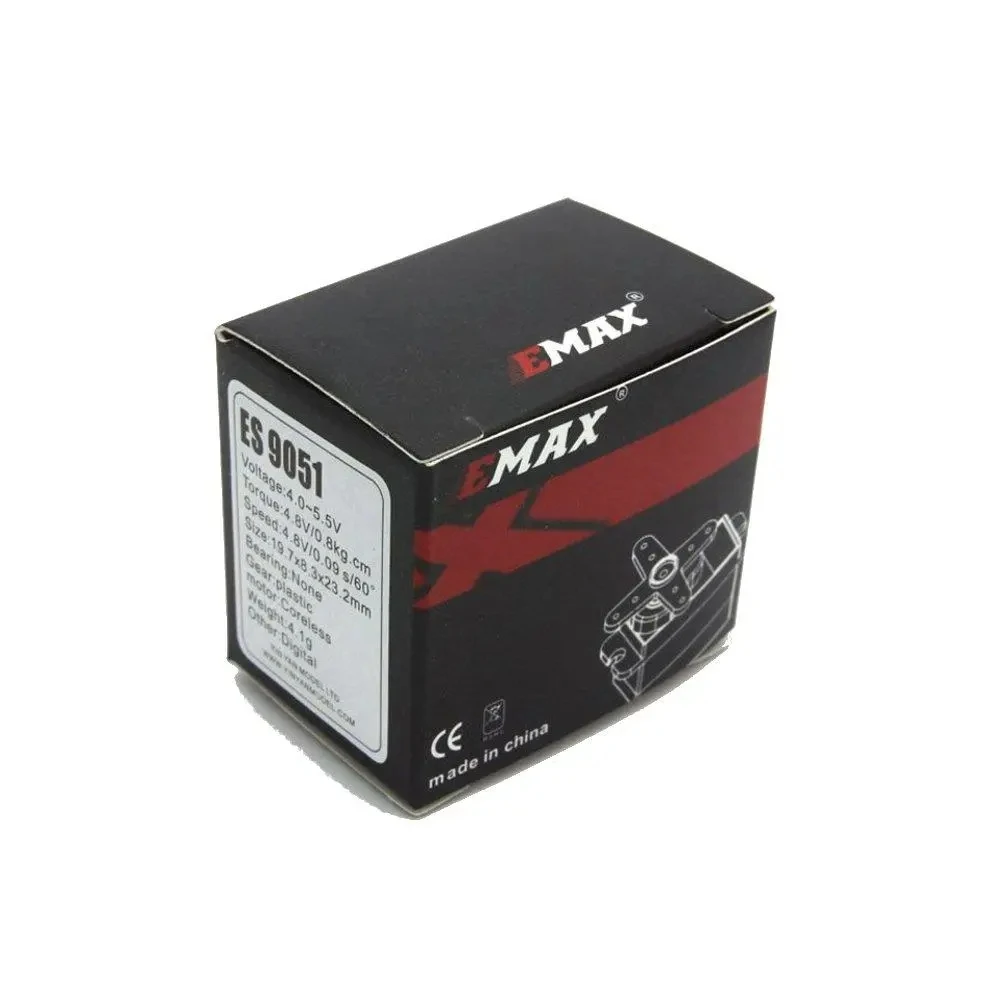 Цифровой сервопривод 1 шт. EMAX ES9051 ES9251 4 3 г/2 5 г пластиковый редуктор с крутящим