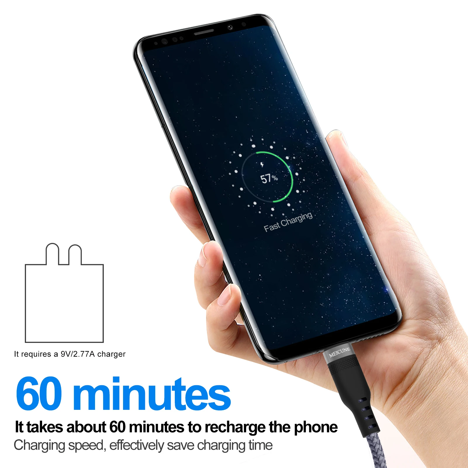 Кабель USB Type-C для быстрой зарядки 5 А 6 шт./упаковка | Мобильные телефоны и