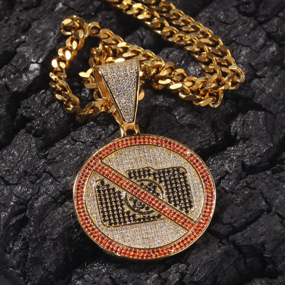 В стиле хип хоп с когтями установка AAA CZ камень Bling лед из нет фото Подвески со