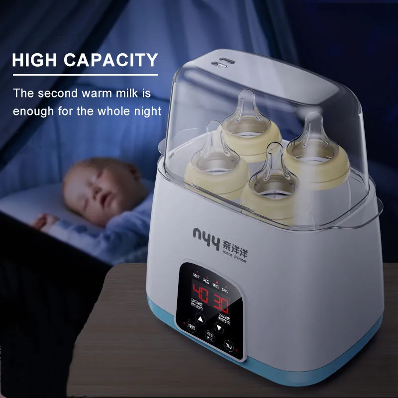 Multi-function Automatic Intelligent Thermostat Baby Bottle Warmers Milk Bottle Disinfection Fast Warm Milk & Sterilizers multi function baby anti slip bottle brusshes safe disinfection bottle pliers anti scalding bottle clips pp bottle holder