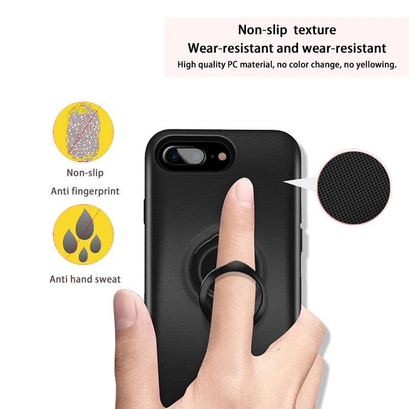 Магнитное кольцо подставка держатель Чехол с отделением для зарядного