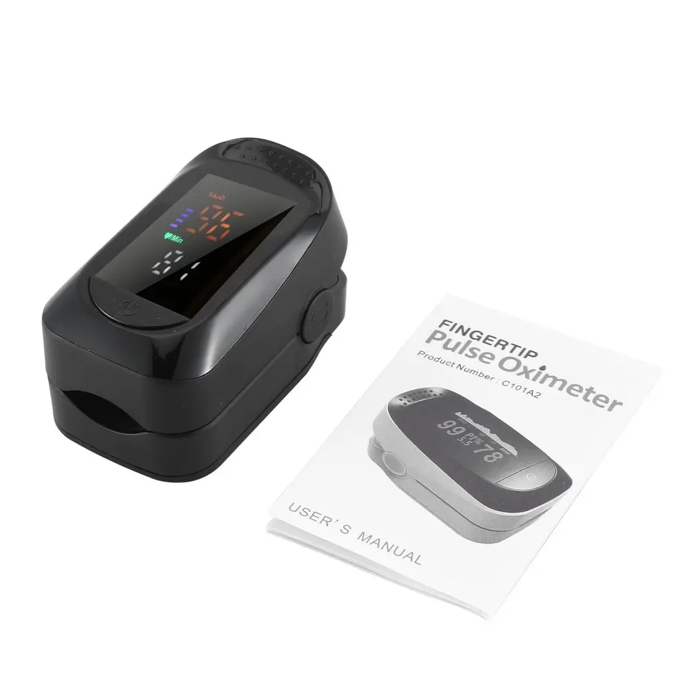 

Highlight Display Finger Clip Pulse Blood Oxygen Monitor OLED Digital Screen Finger Pulse Heart Rate Meter Health Care Sleeping