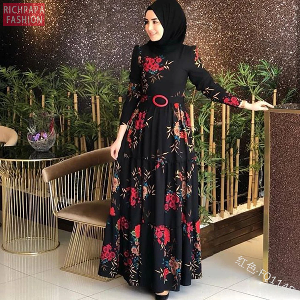Мусульманское платье абайя турецкое хиджаб Caftan Marocain Абая для женщин