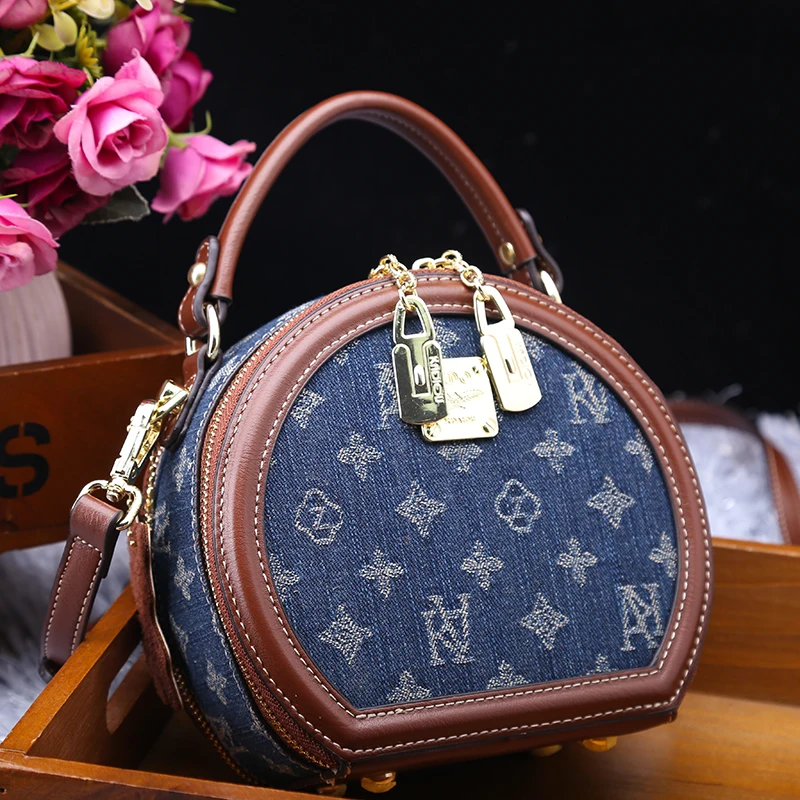 

Ladies Fashionable Purses and Handbags Full Part Cow Leatehr Bag 2021 New Fashion Single Shoulder Messenger Handag Neverful Bags