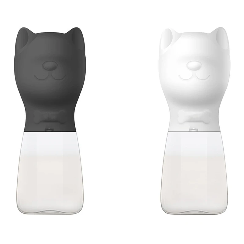 480 мл портативная ПЭТ бутылка для воды собак французский бульдог мопс