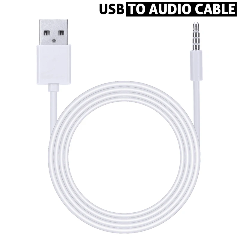 Onsale 1 шт. 100 см аудио штекер к USB штекер 3,5 AUX аудио штекер разъем к USB 2,0 штекер аксессуары