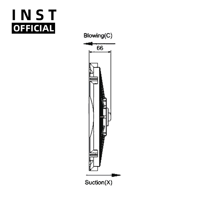 

Air Conditioning Fan AC A/C Blower Motor FOR Rectangle Diameter:318mm 12V/24V