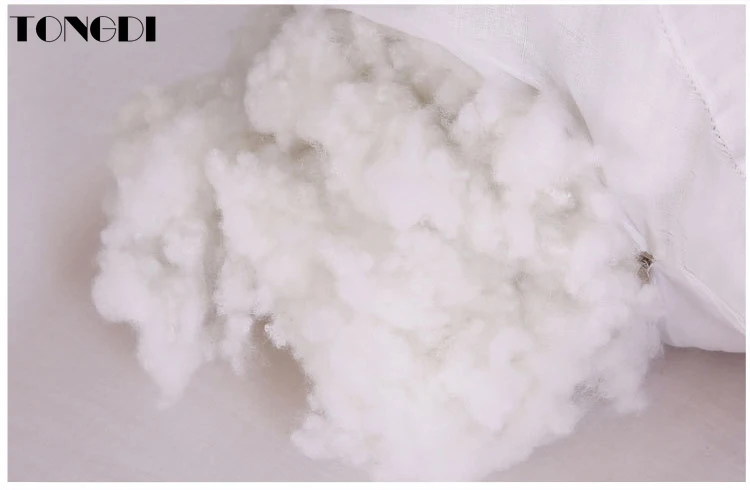 Домашняя мягкая подушка TONGDI на спинку современная элегантная льняная спинка