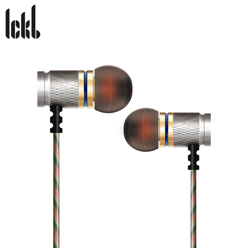 Внутриканальные наушники с шумоподавлением ickb sl350 Hi-Fi сабвуфером и затычками для