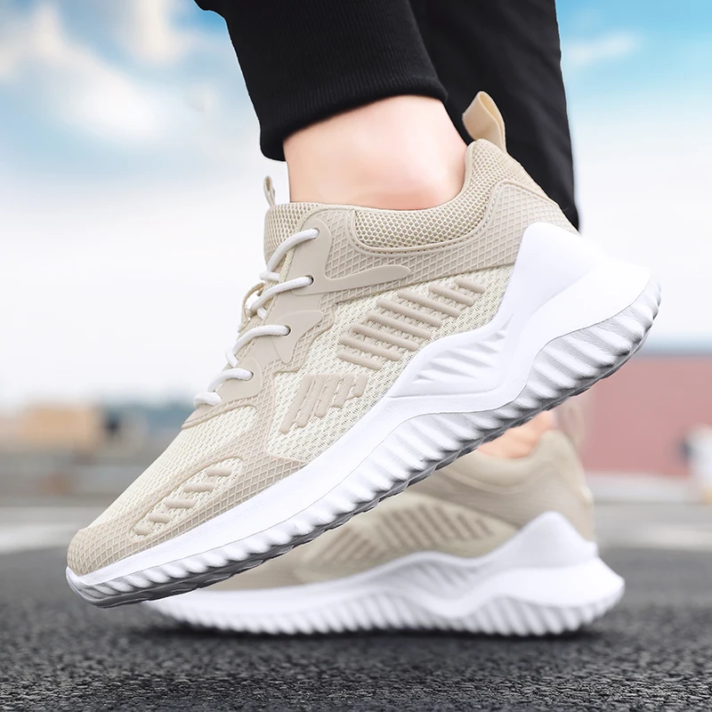 Мужская обувь кроссовки уличная мода повседневная на шнуровке светильник из