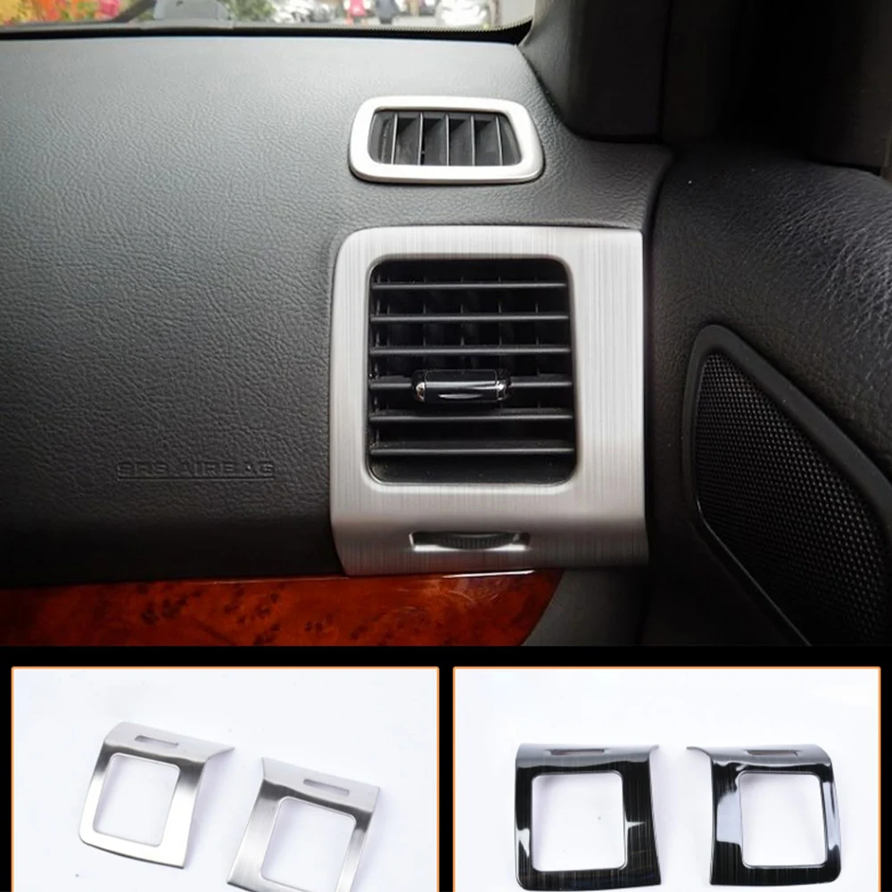 

Car Accessories Air Conditioning AC Air Outlet Vent decorative Cover Trim For Toyota Land Cruiser Prado LC120 FJ120 2003-2009