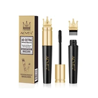 crown head 4d mascara thick curled waterproof lasting not smudged proof makeup fashion mascara cosmetic 1pcs