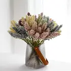 Искусственный цветок уха, яркий внешний вид, тонкая работа, домашний декор, свадебный стол, искусственный цветок уха для домашнего творчества, 6 шт.