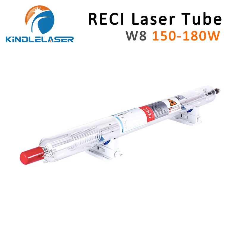 Reci W8 150W CO2 Laser Tube Wooden Case Box Packing Length 1850mm  Dia. 90mm for CO2 Laser Engraving Cutting Machine S8 Z8
