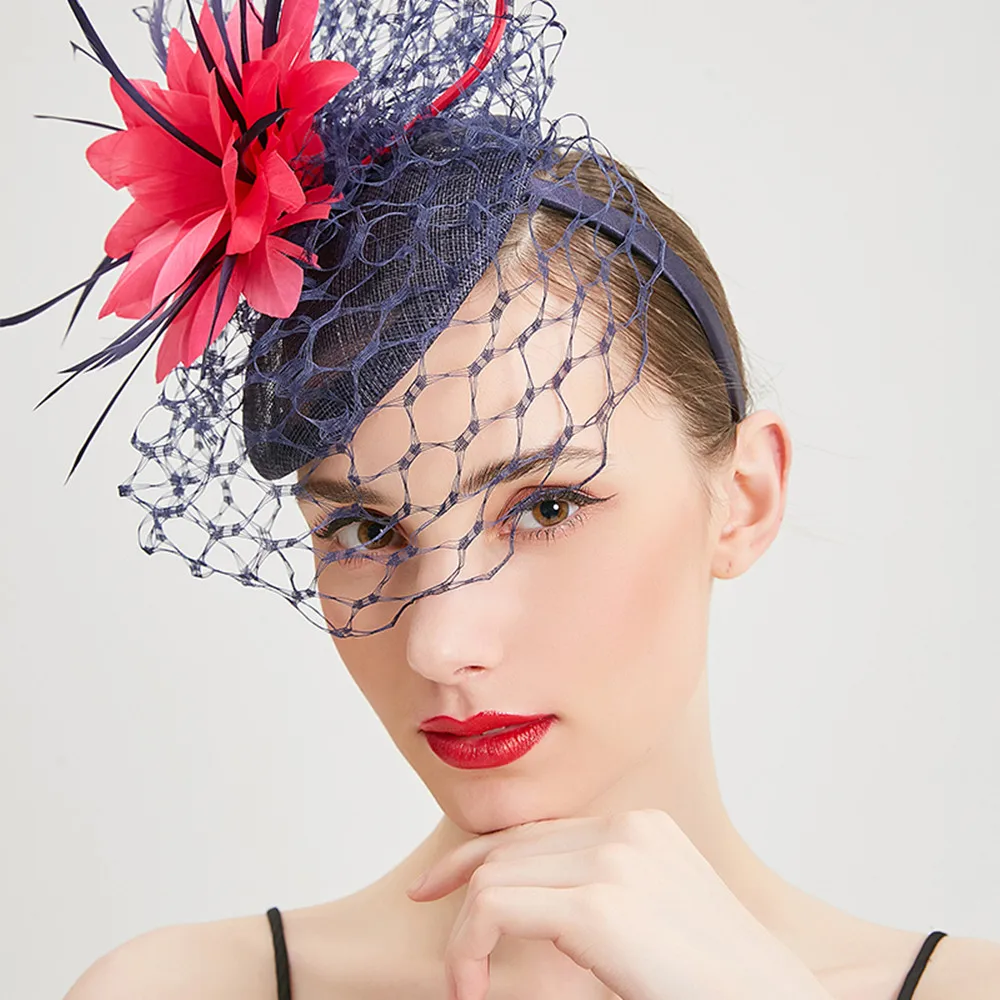 Шляпы Fedoras красные шляпы-чародейки для церкви женские шляпы женская элегантная