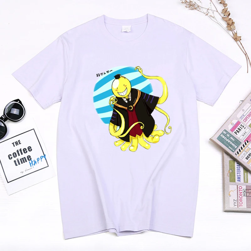 

Women Anime Clothes Hot Sale Manga Assassination Classroom T Shirt Kawaii Korosensei Short-sleev Summer Ropa Mujer Camisetas
