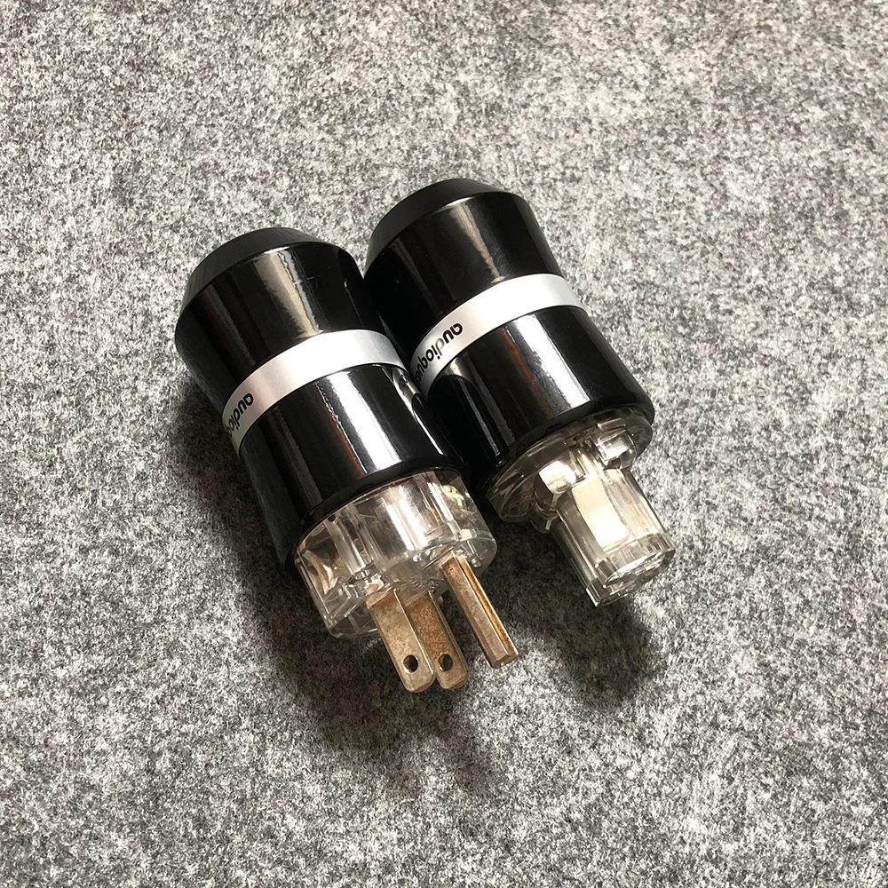 

Nrg Cold-welded Palladium over Platinum Plated US EU AC power plug IEC adapter
